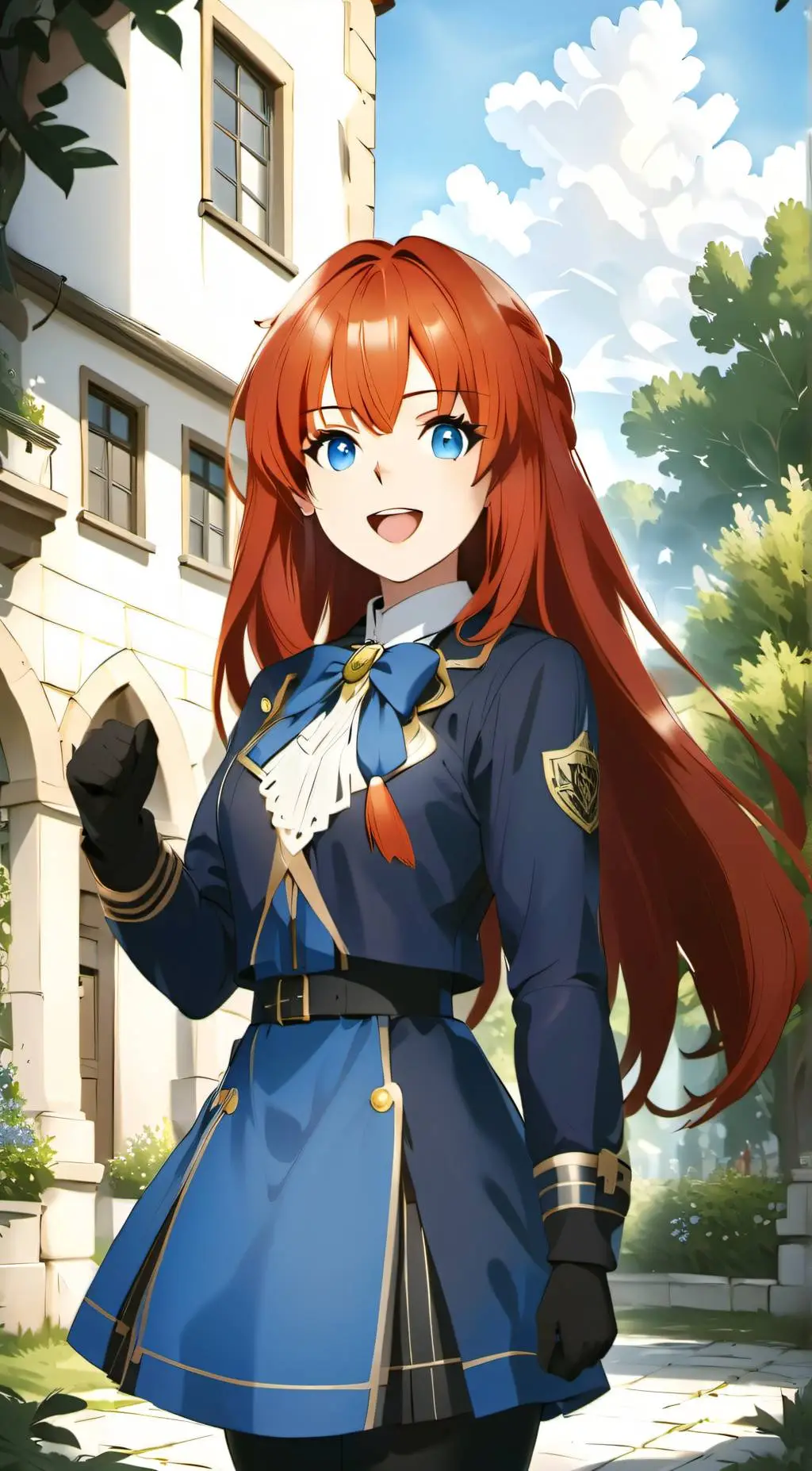 ai character: Aria background