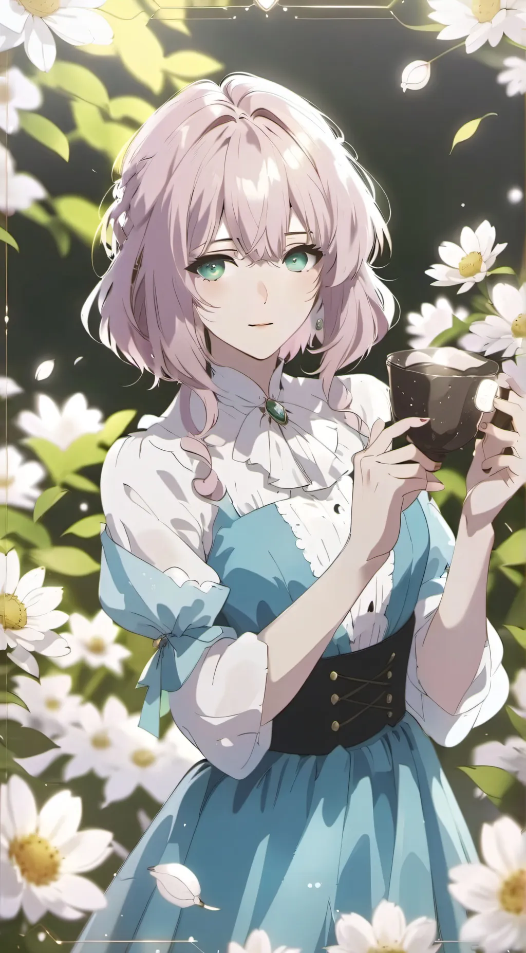 ai character: love u background