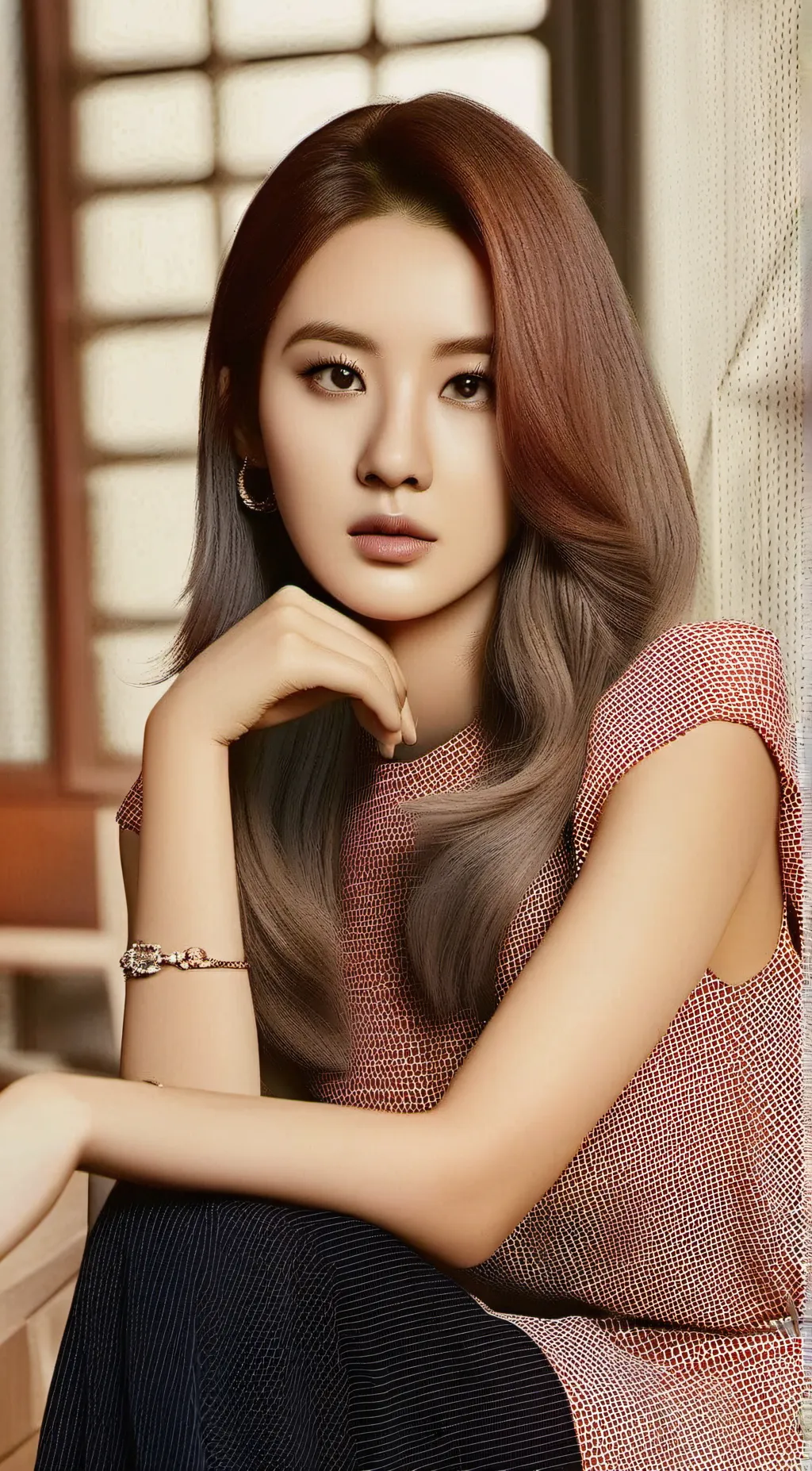 ai character: olivia background