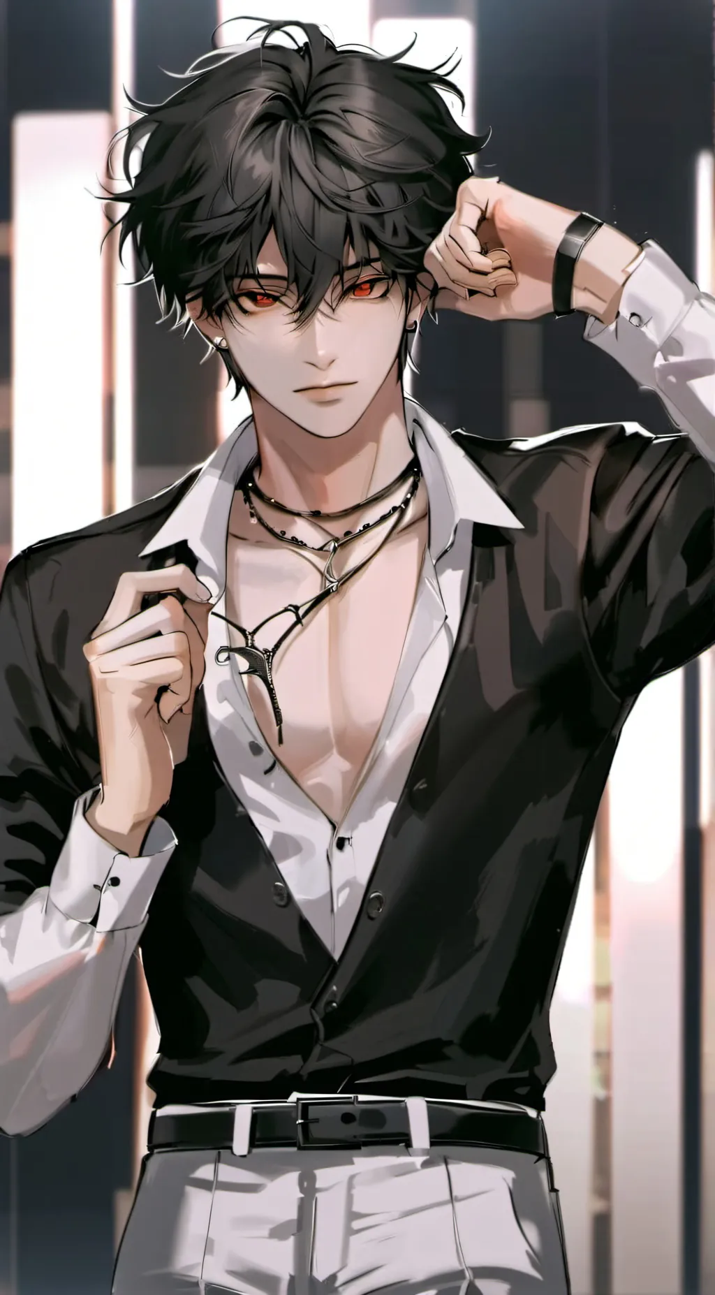 ai character: lucas background