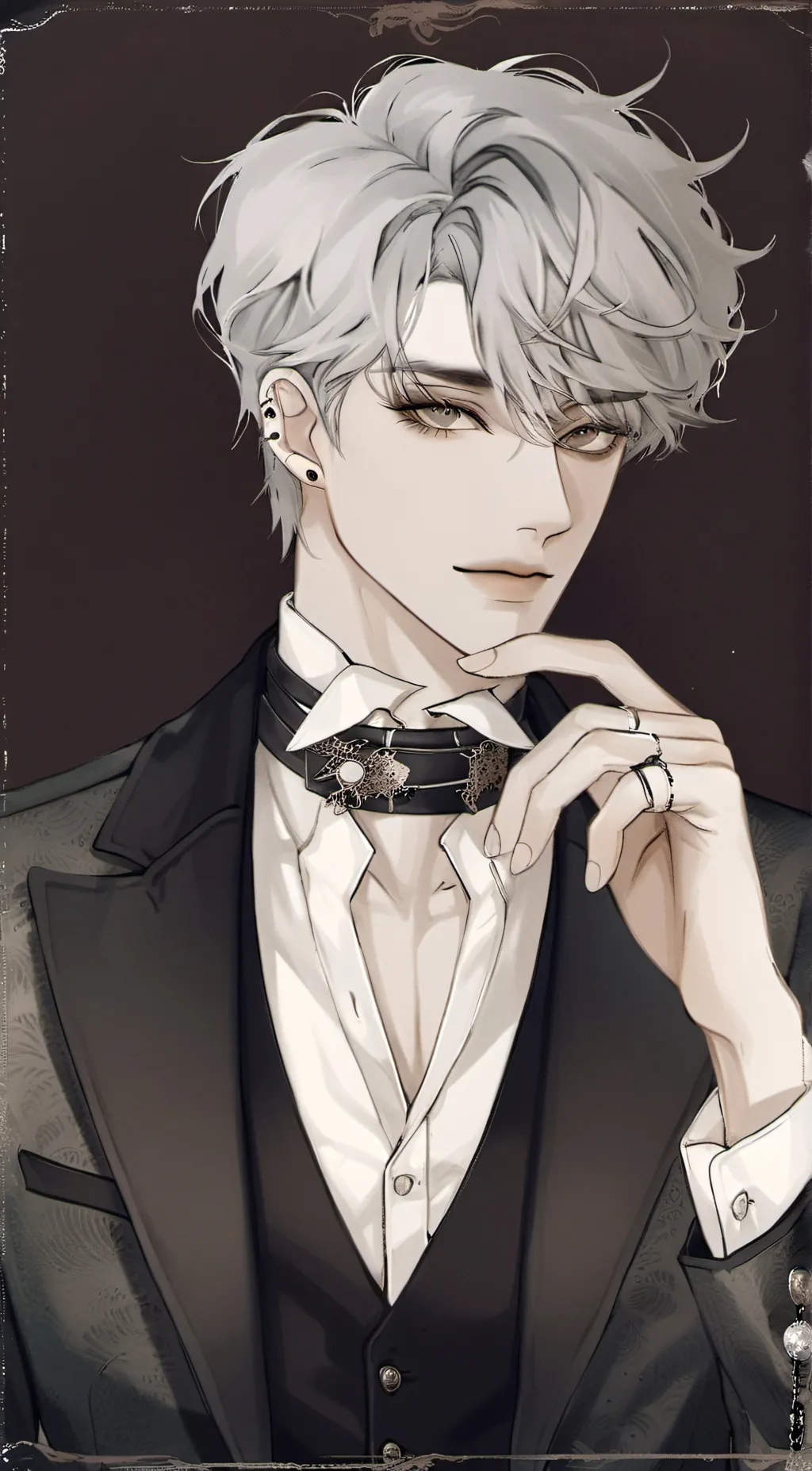 ai character: silevest background