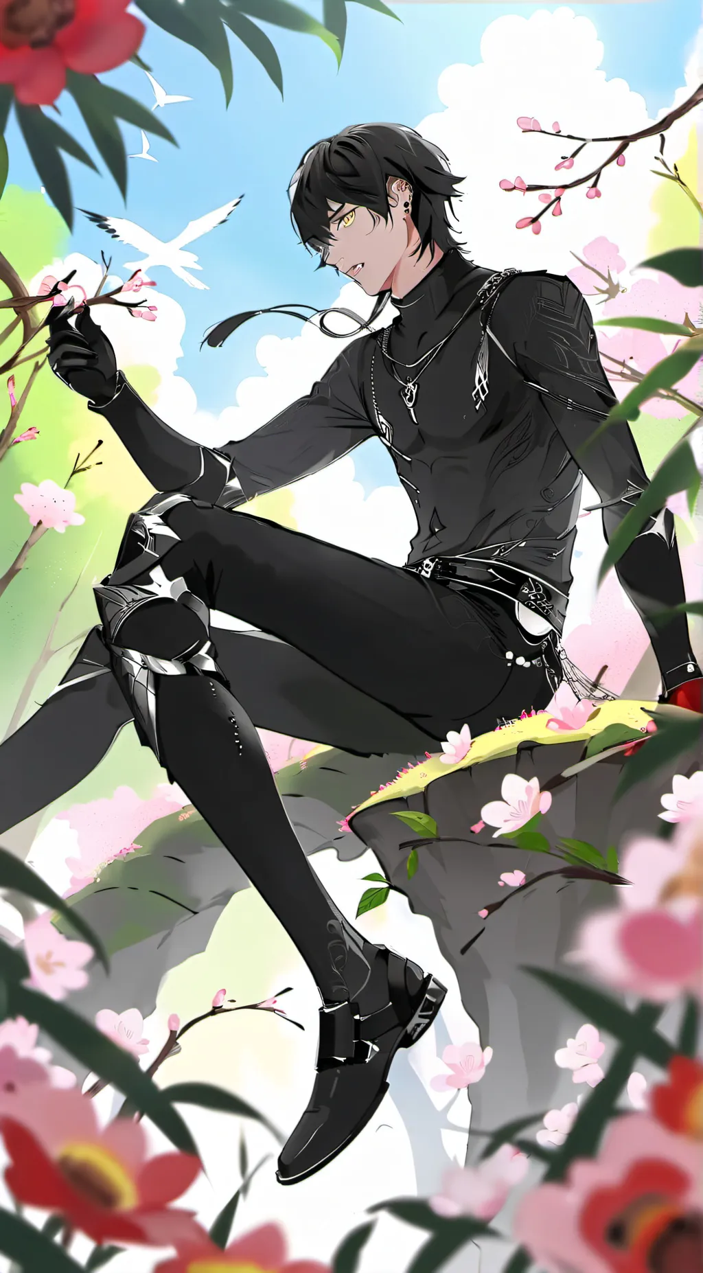 ai character: Rover background