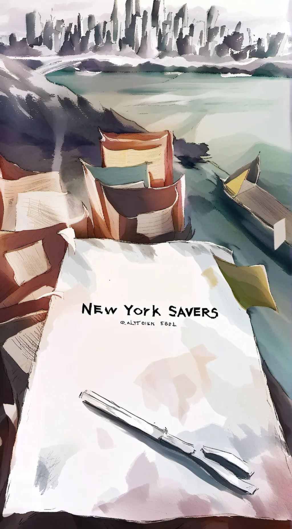 ai character: New York Savers  background