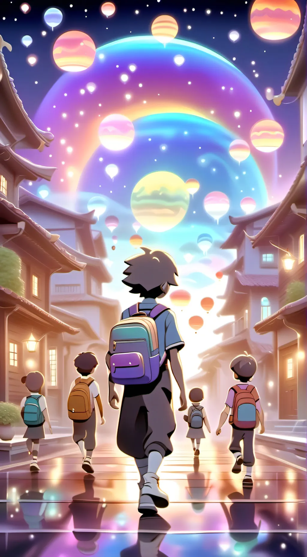 ai character: Magical voice background