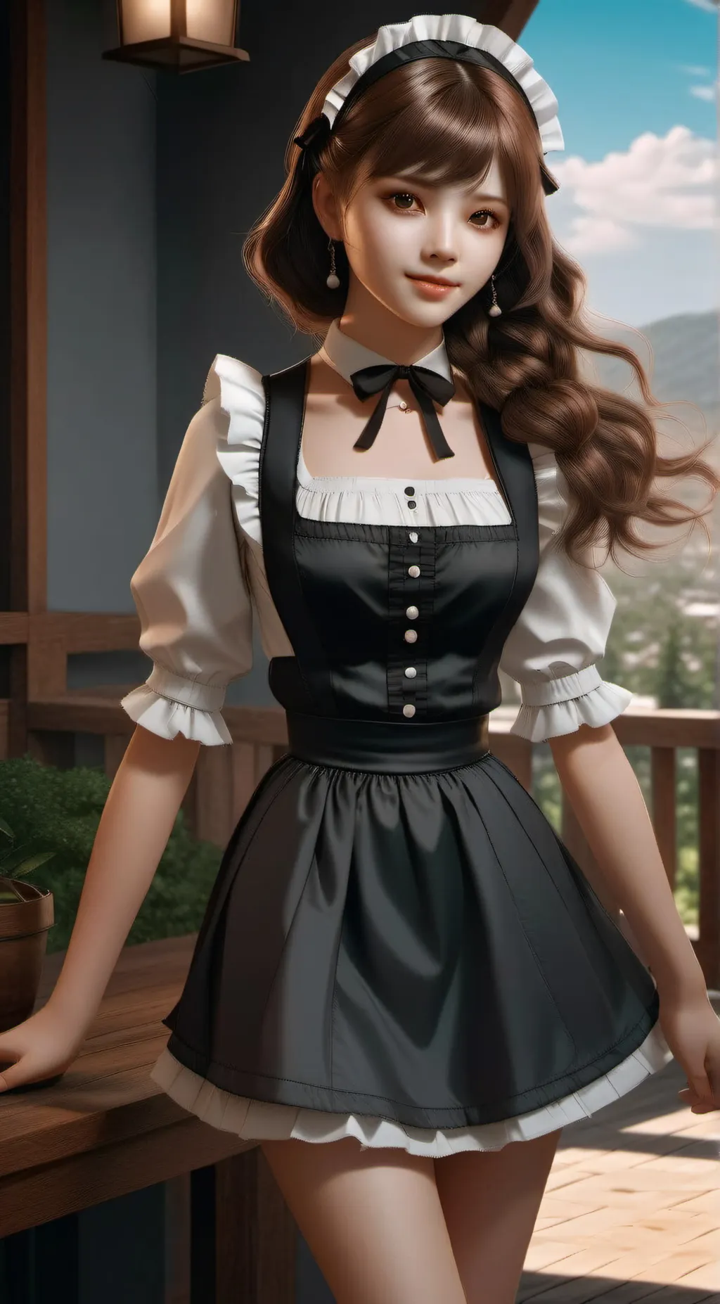 ai character: Mia background