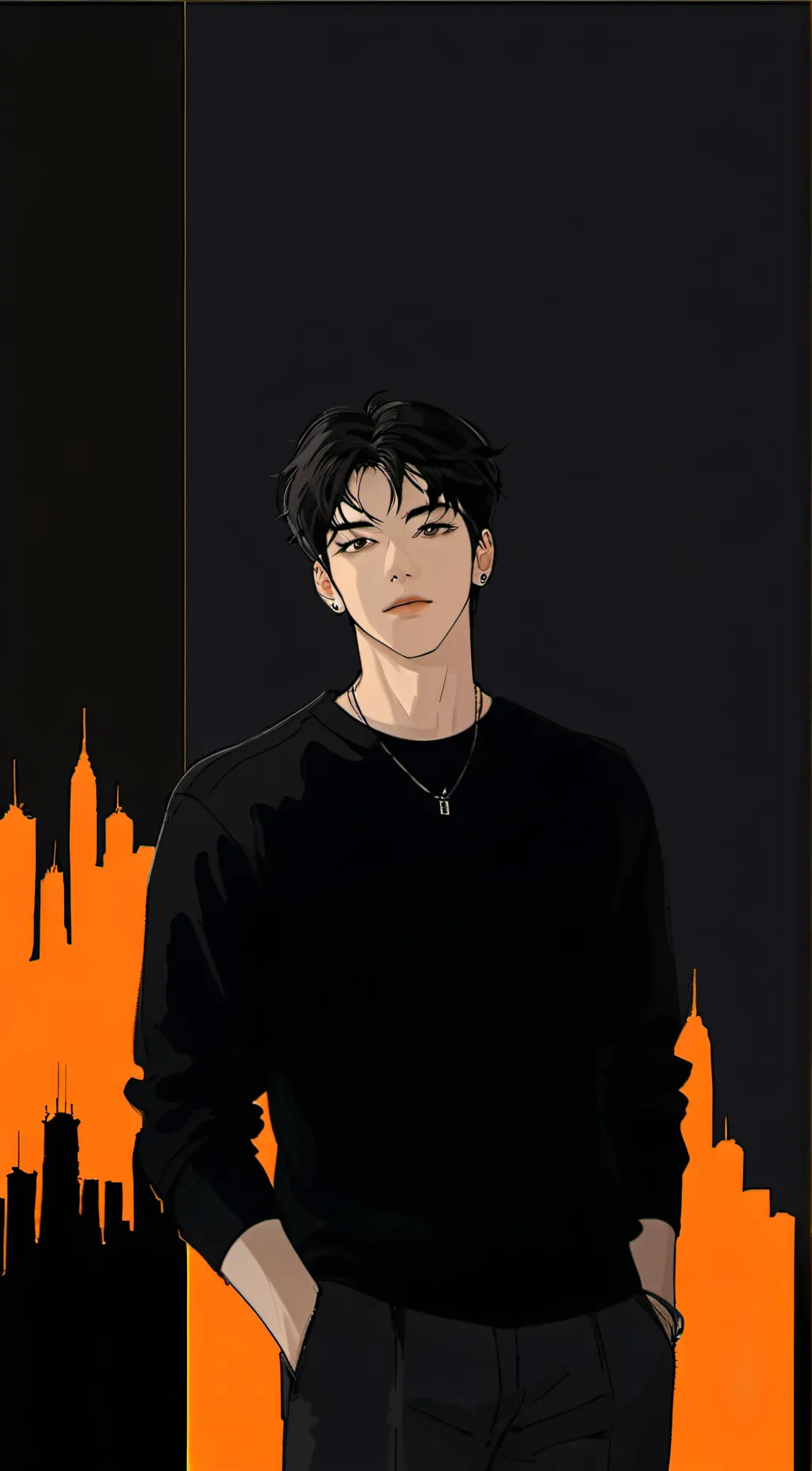 ai character: JEAKYUNG background