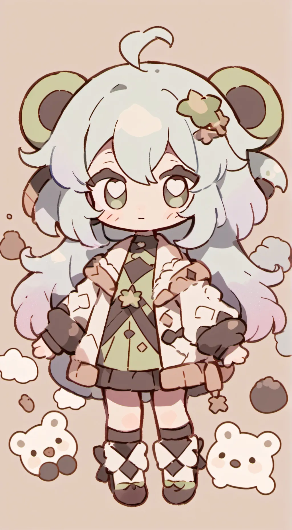 ai character: Lilly background