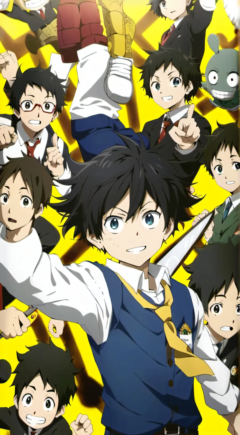 ai character: Mha background