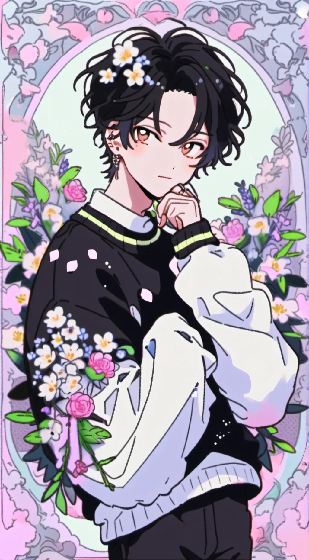 ai character: Charlotte  background