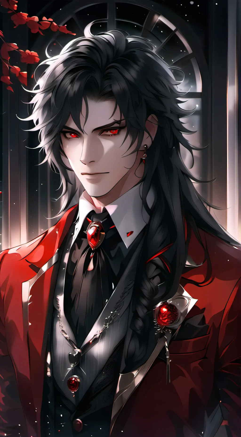 ai character: Vincent  background