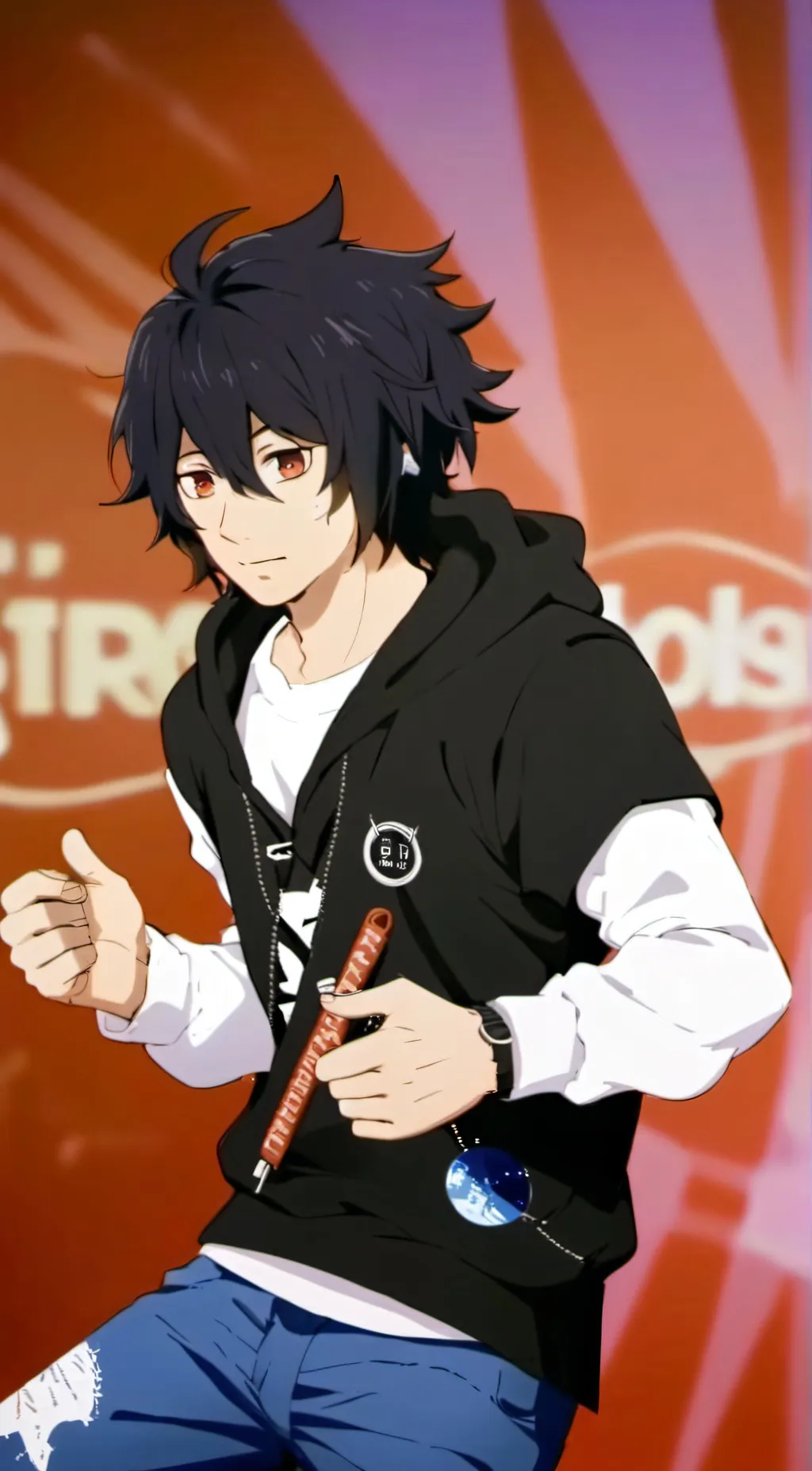 ai character: Damian background