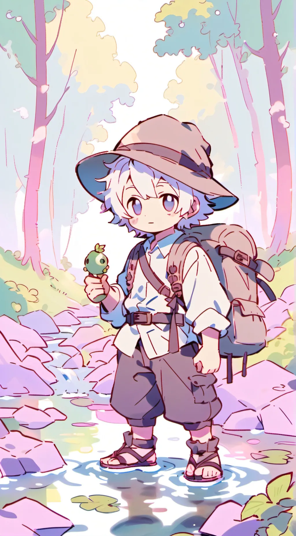 ai character: Ķáí background