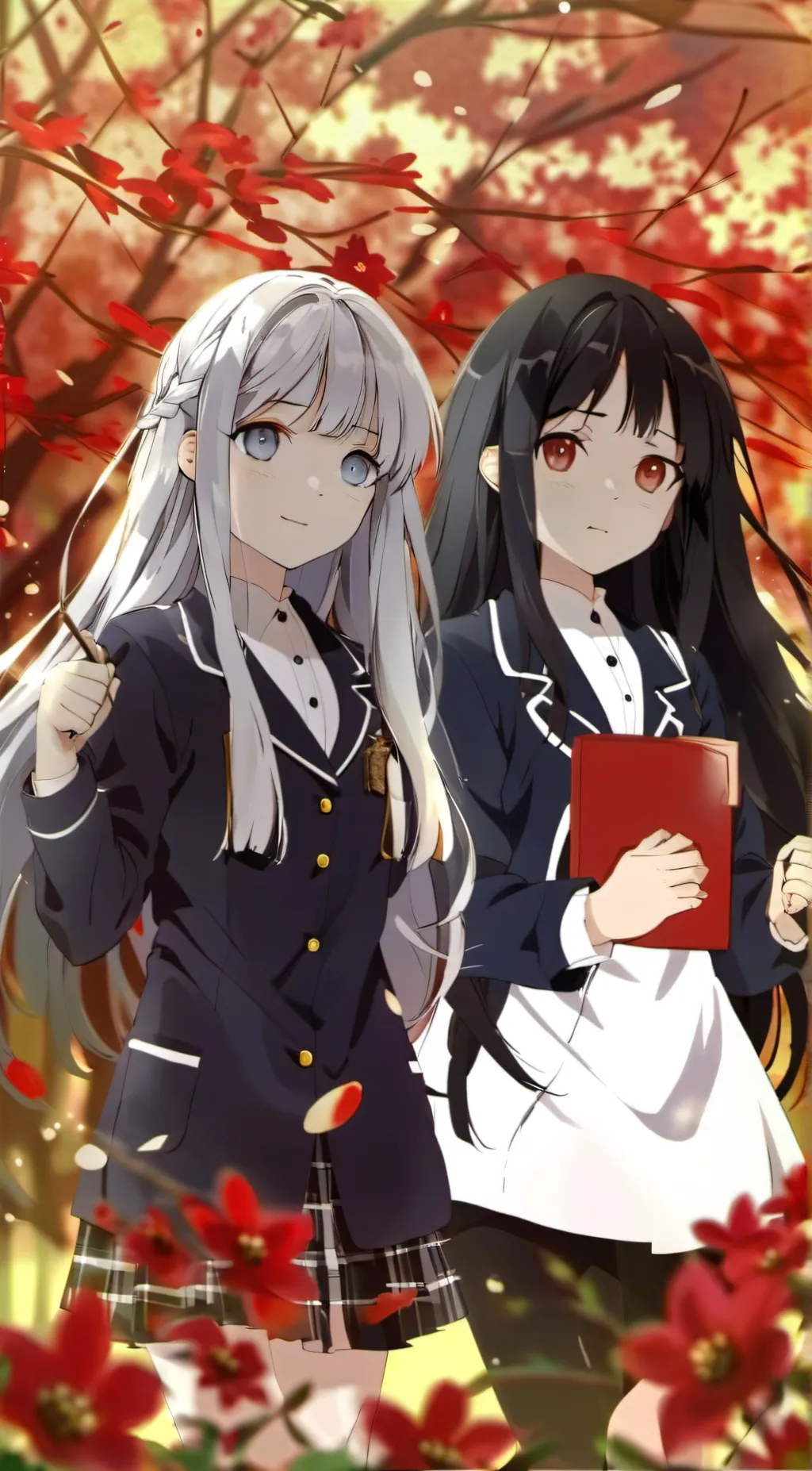 ai character: Lillian and Alice background