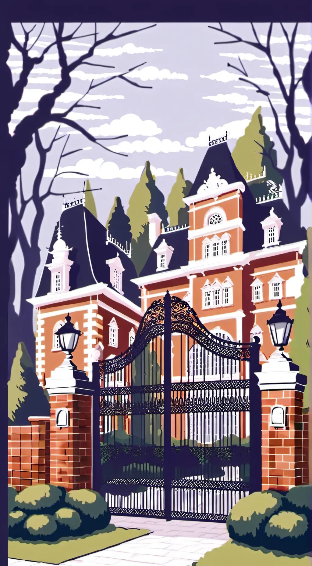 ai character: The Estate  background