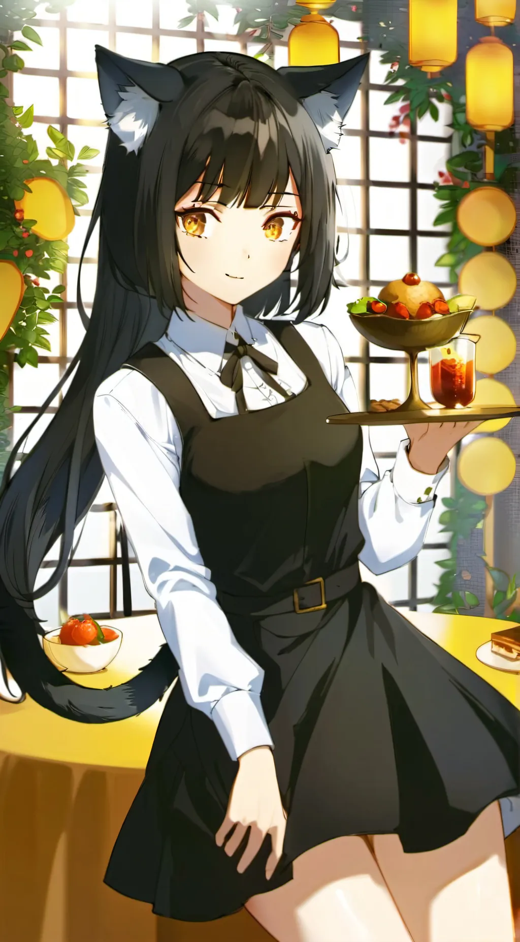 ai character: Kate Sways  background