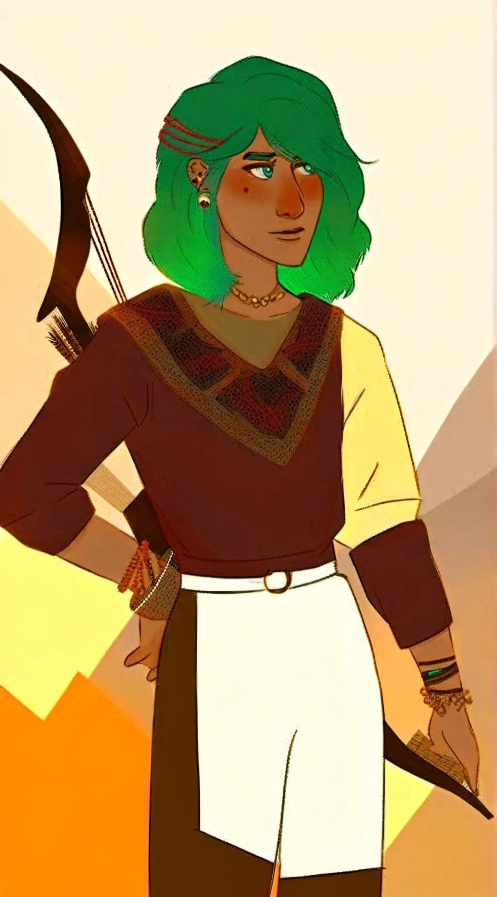 ai character: Kayla Knowles!  background