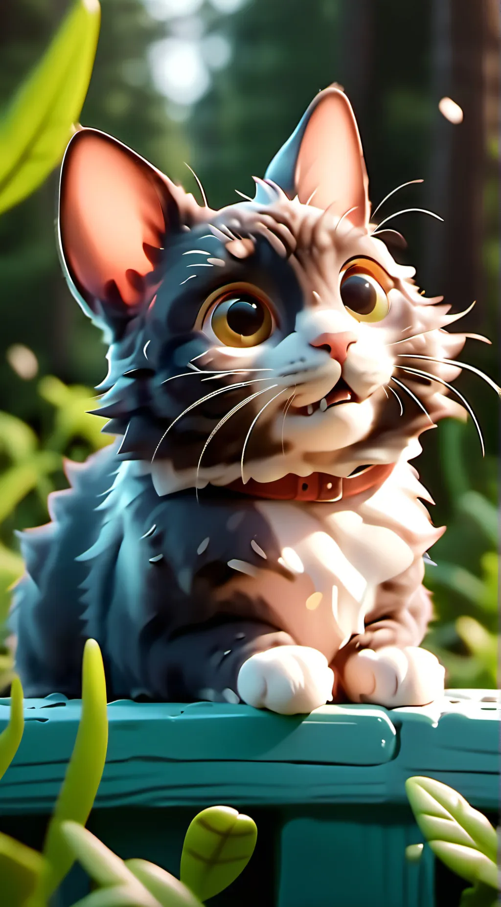 ai character: cat background