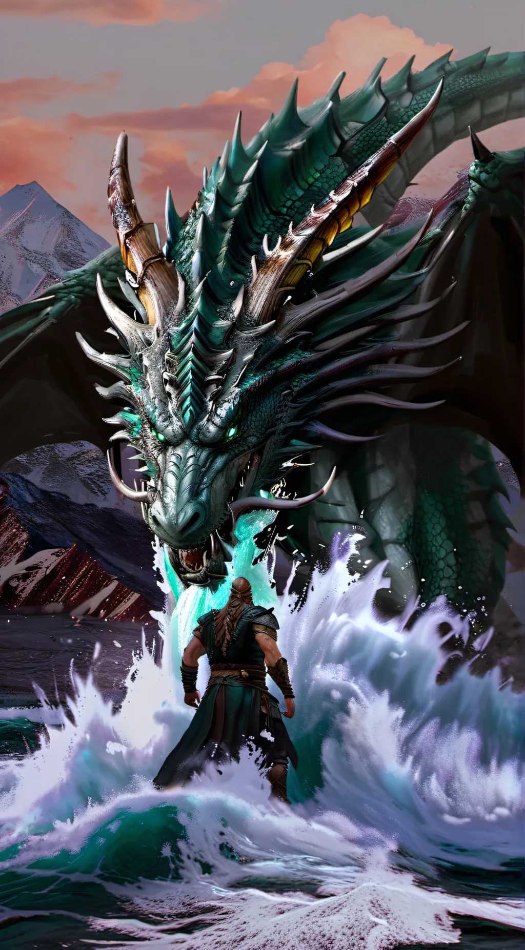 ai character: Nìdhöggr background