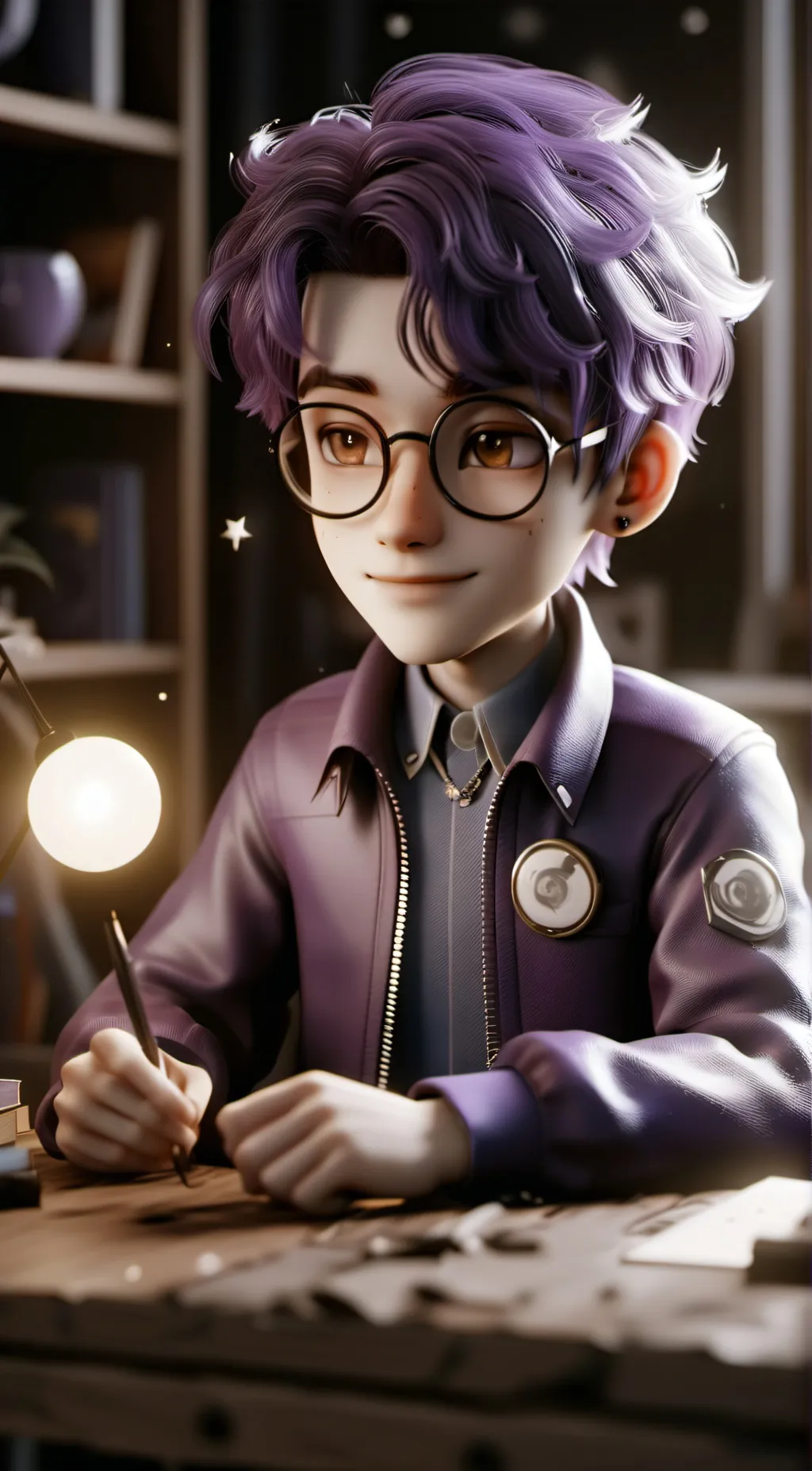 ai character: martin maher background