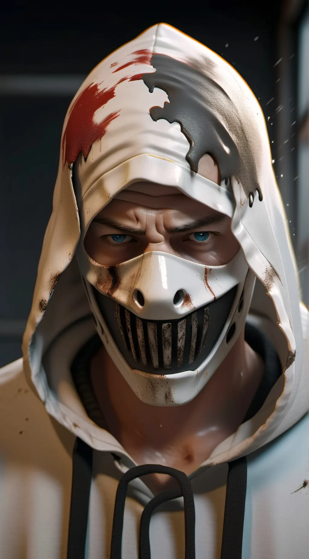 ai character: ASDF man background