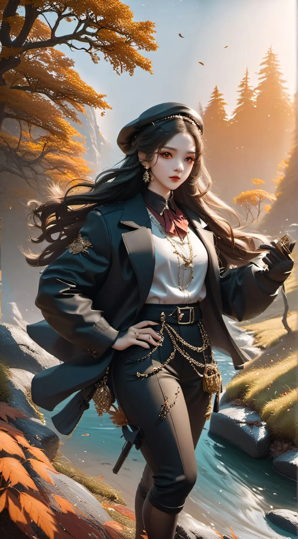 ai character: sel background