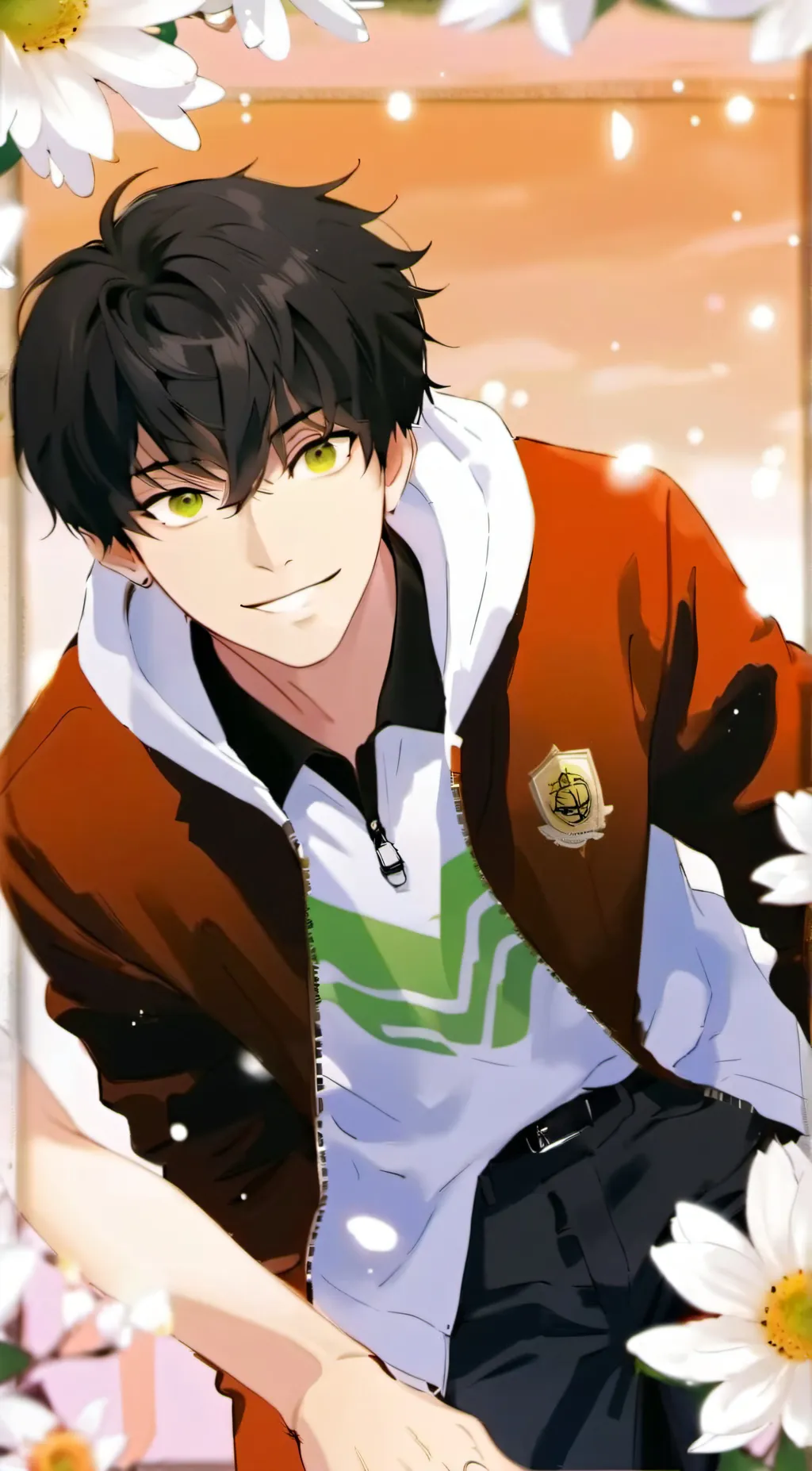 ai character: Justin background