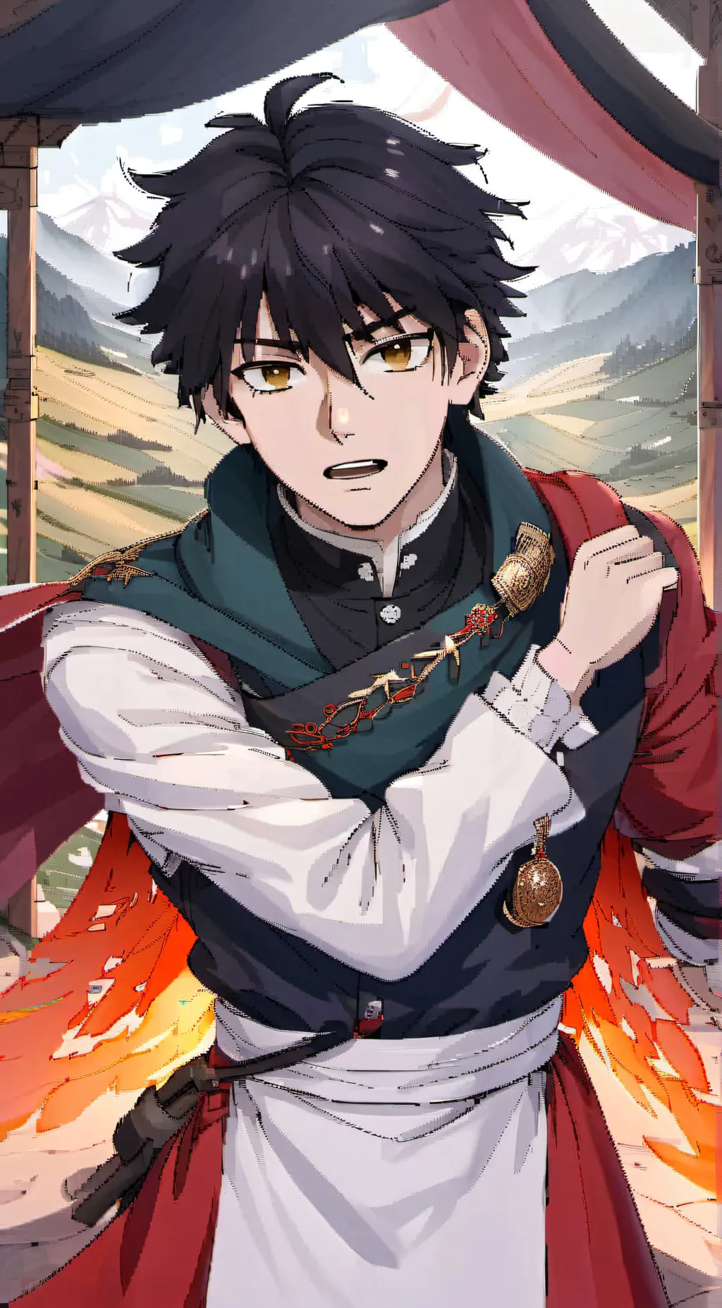 ai character: Aedranne background