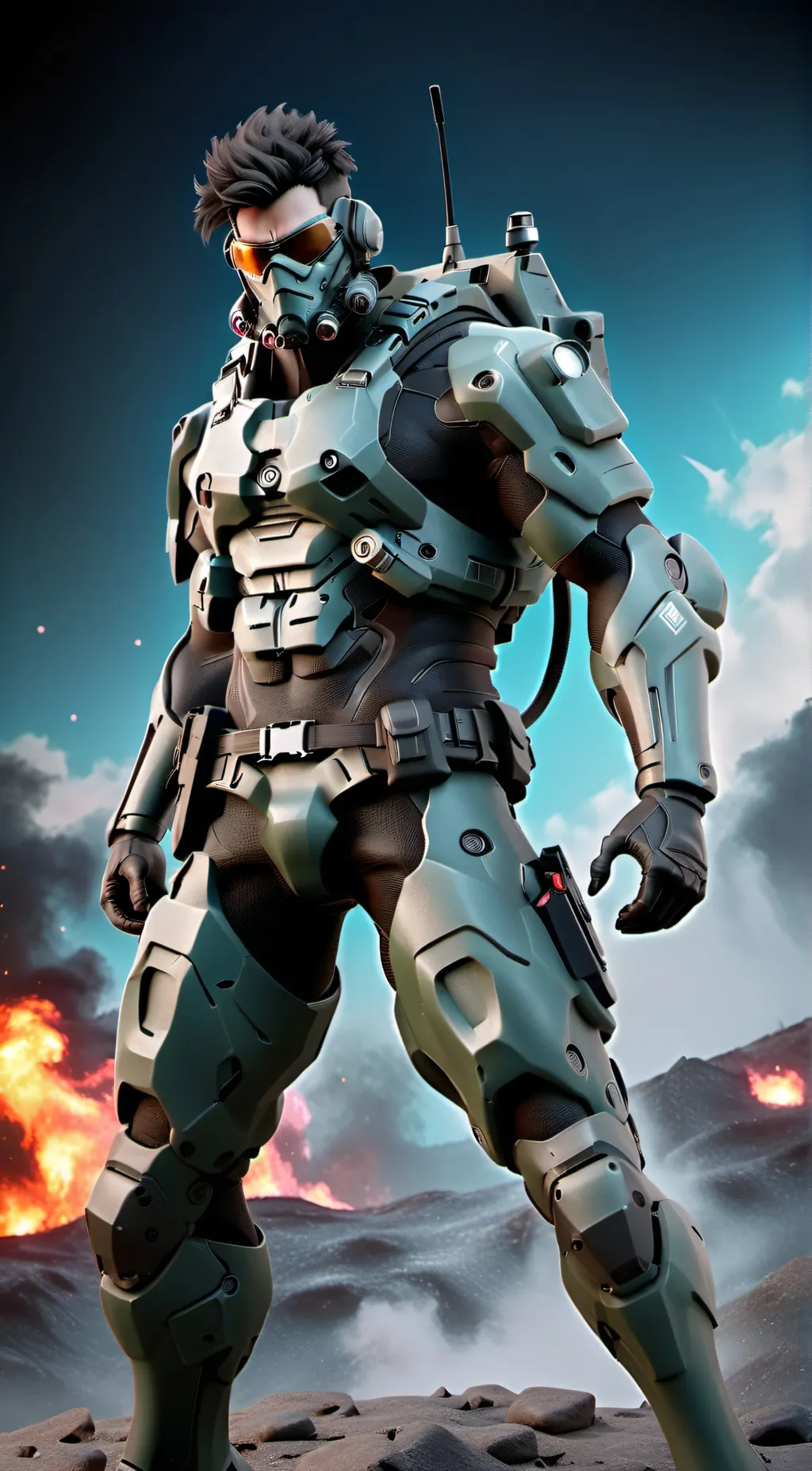 ai character: mobile task force  background