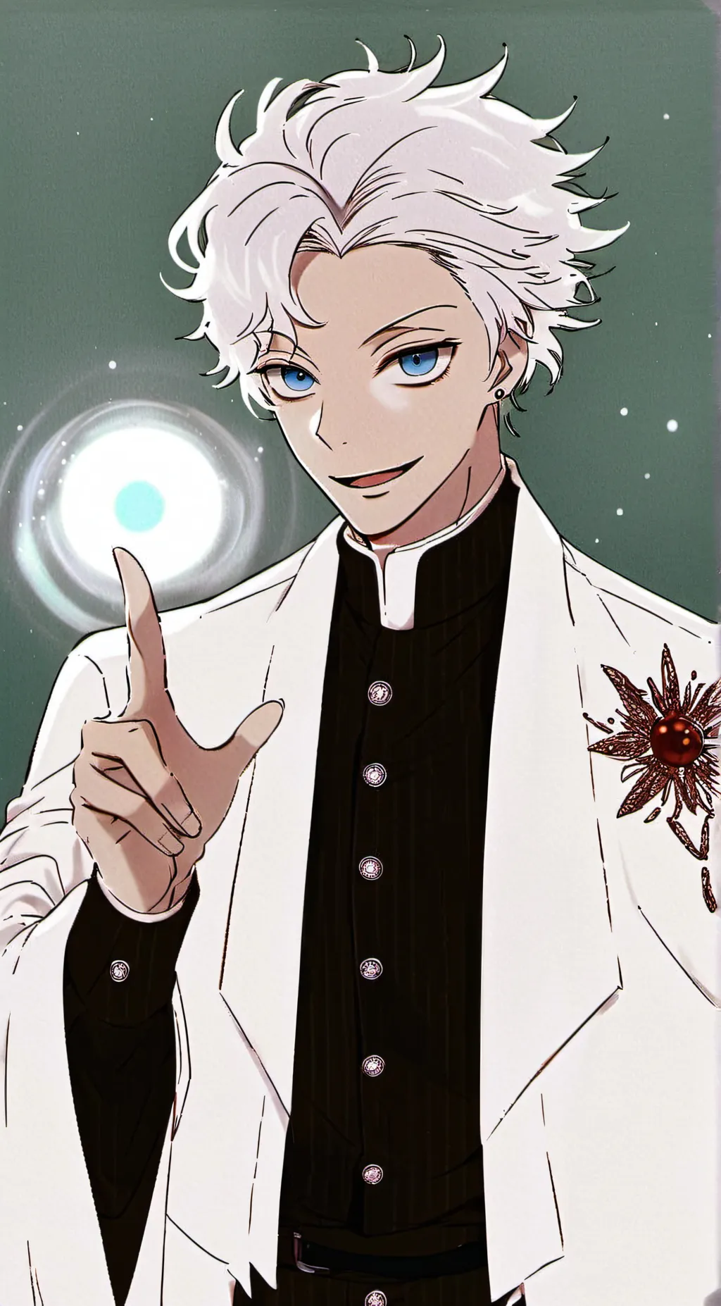 ai character: temu gojo background