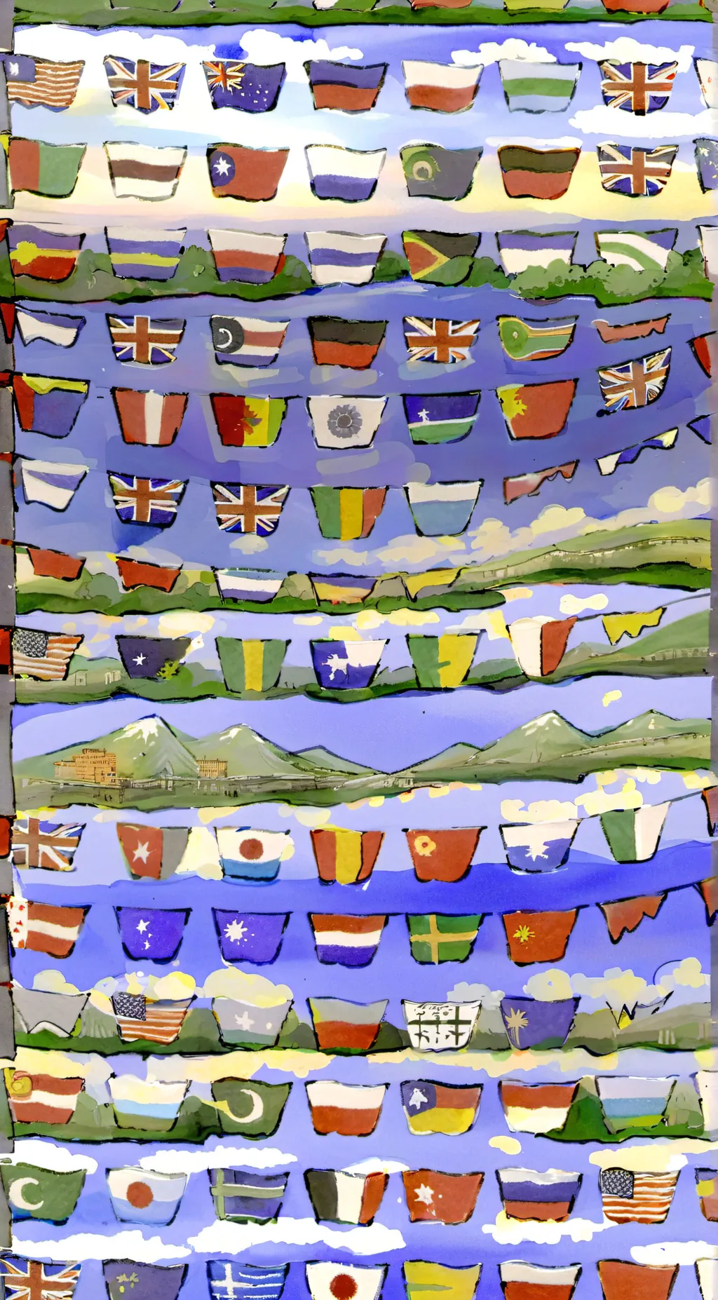 ai character: Countryhumans   background