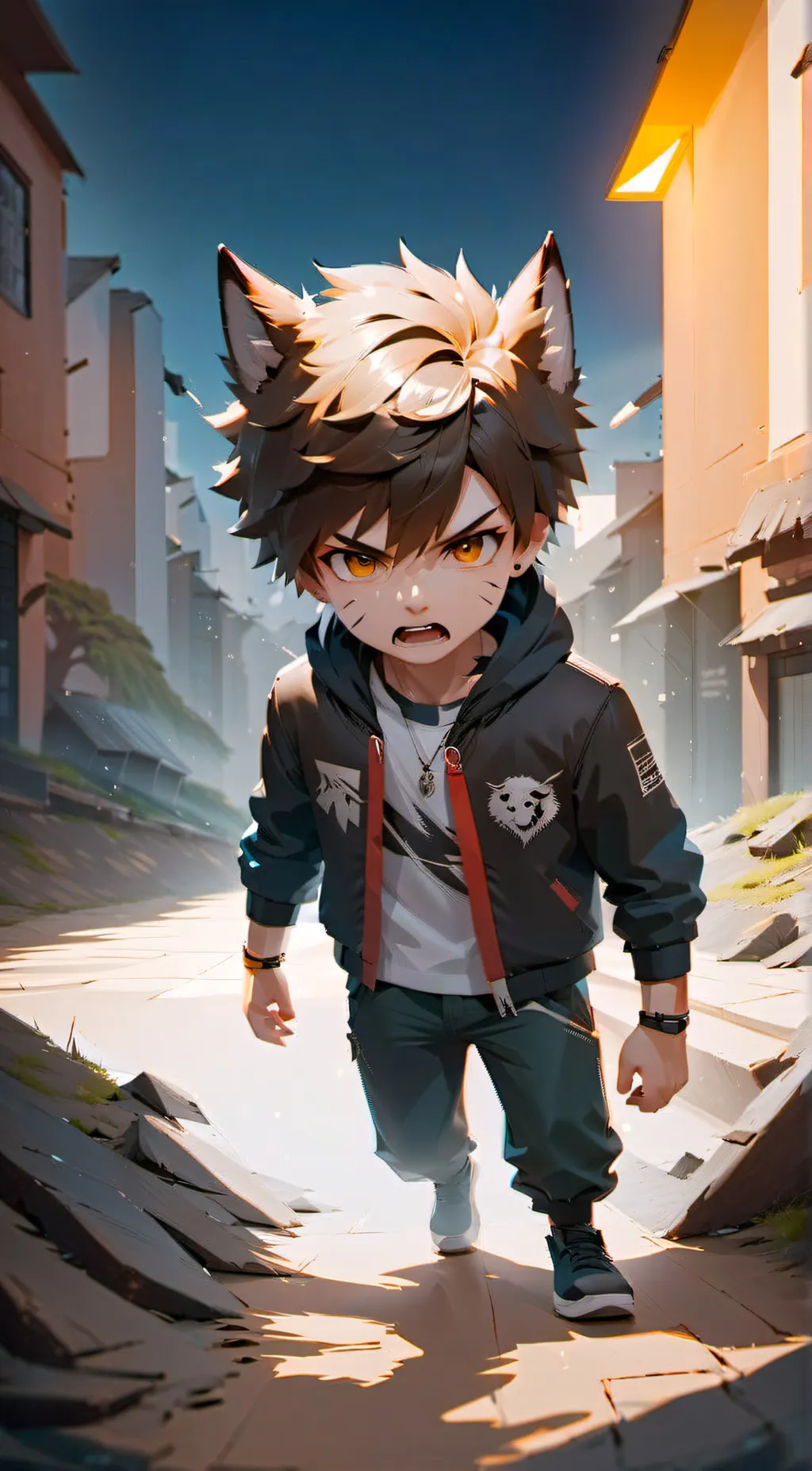 ai character: Kaden background