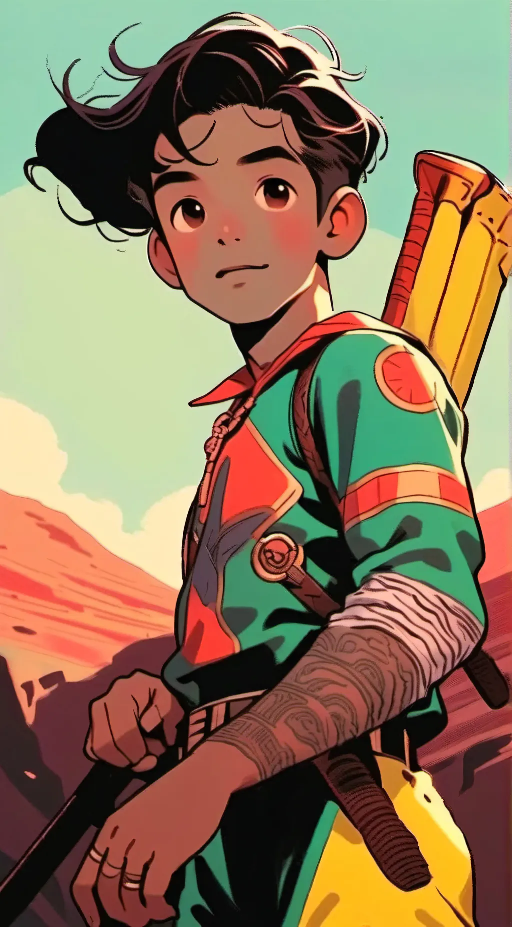 ai character: Jason  background