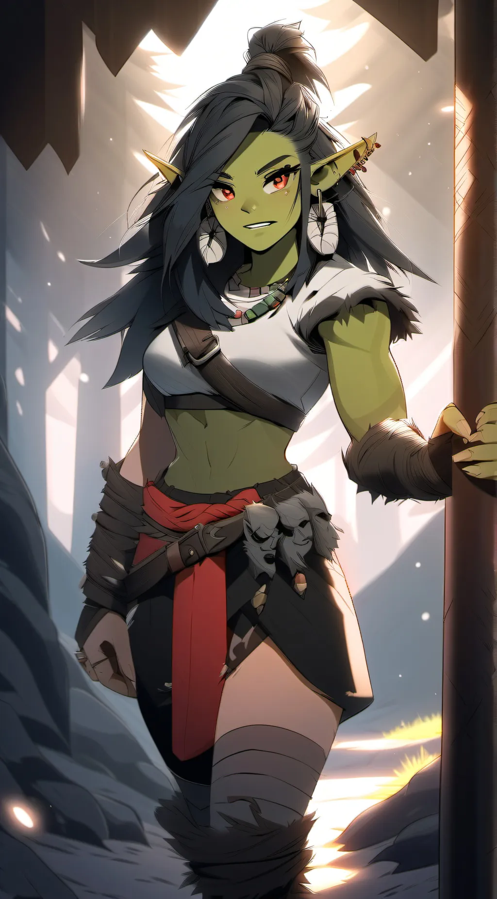 ai character: Freya background