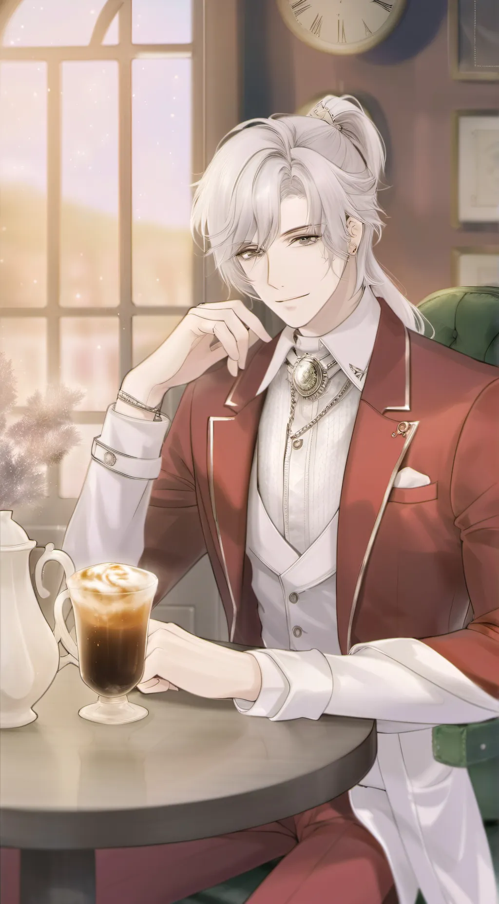 ai character: David  background