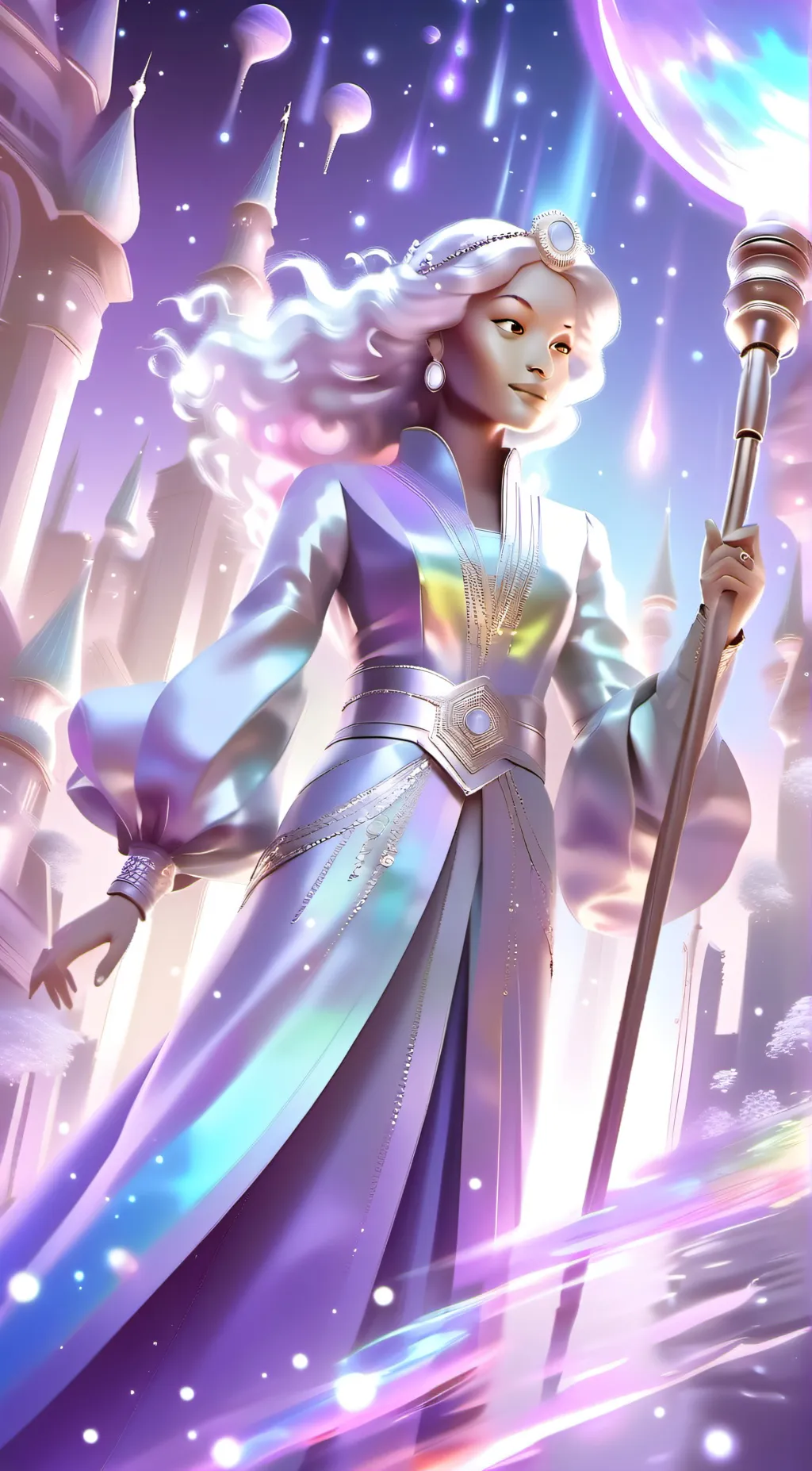 ai character: Random stuff background