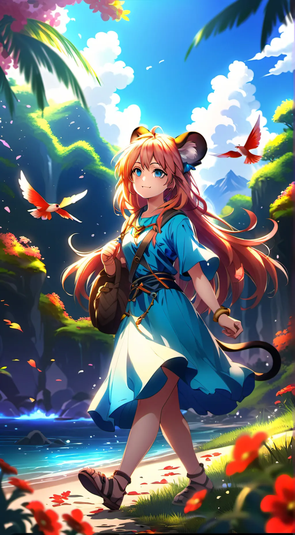 ai character: Louie background