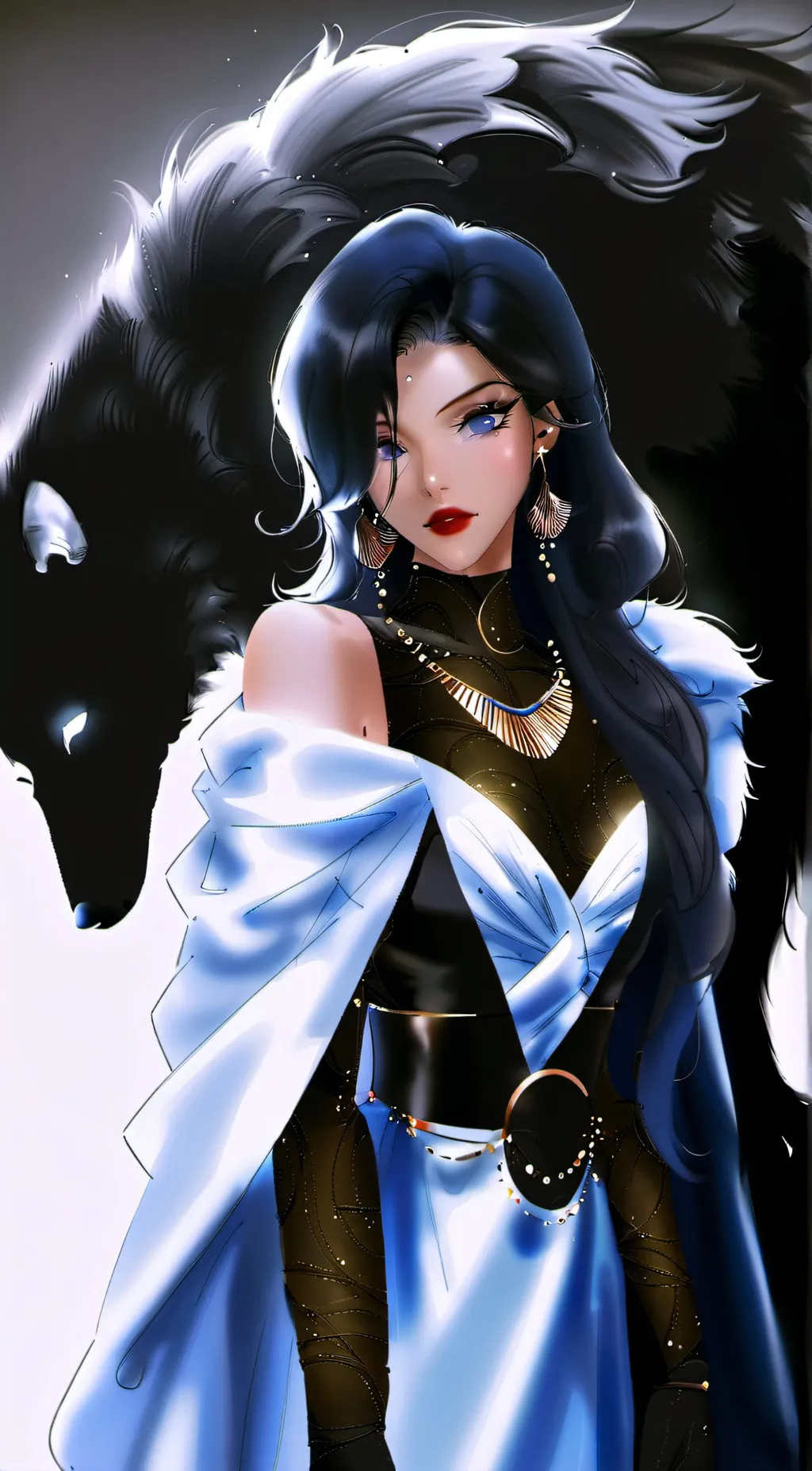 ai character: Jade background