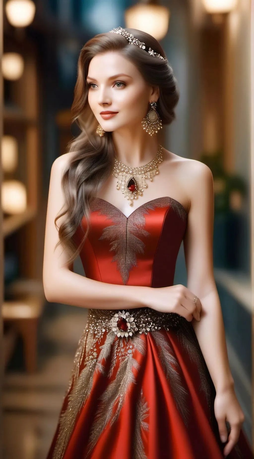 ai character: lily background