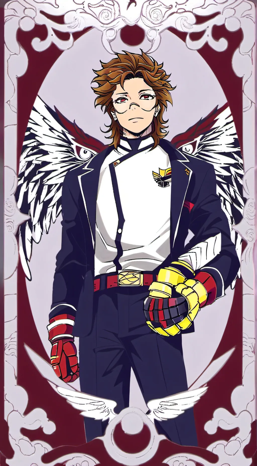 ai character: lw hawks vs dabi background