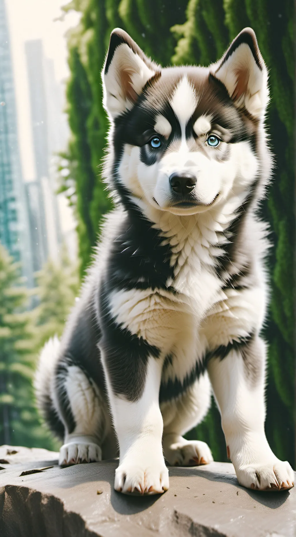 ai character: Muffin background