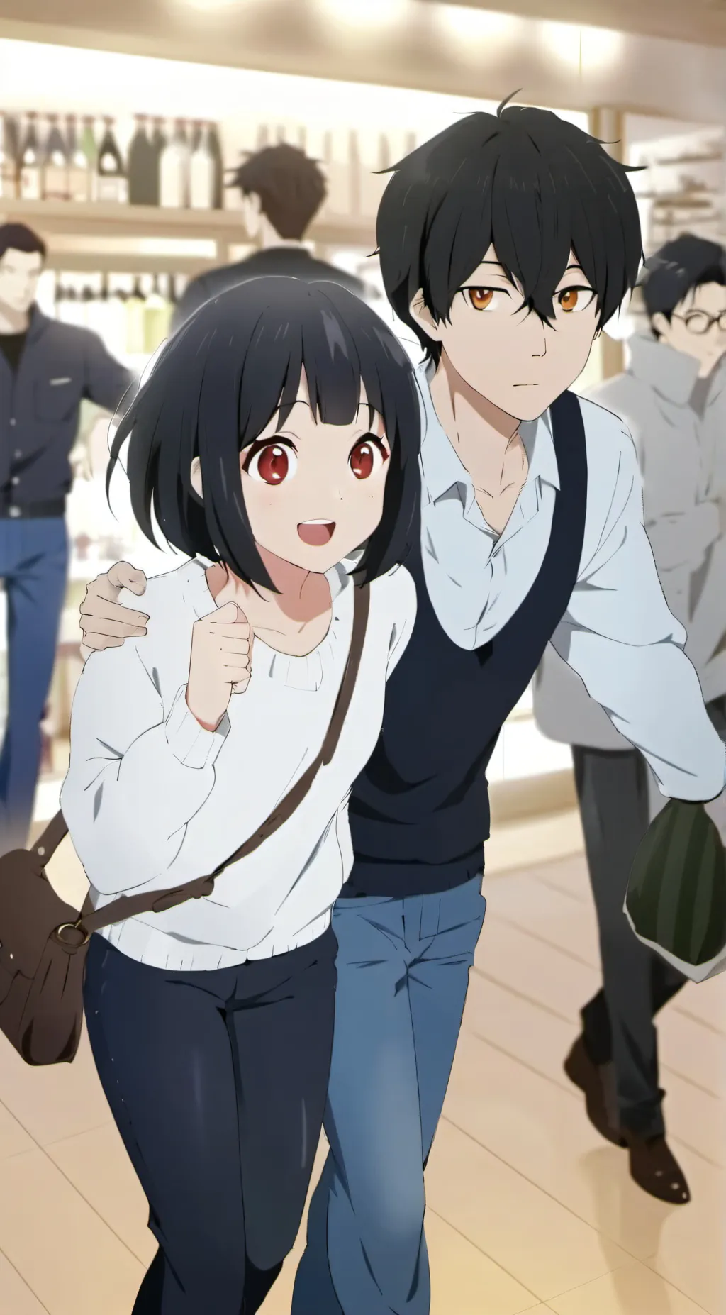 ai character: Black Friday background