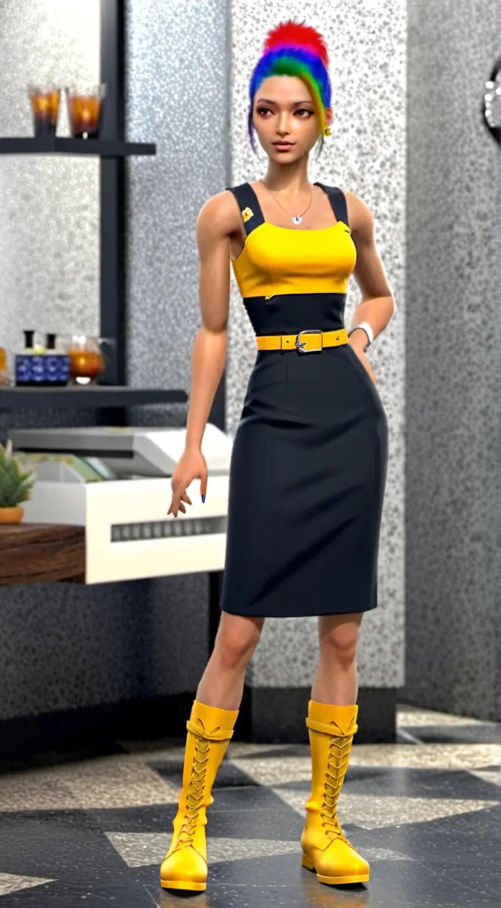 ai character: Copycat background