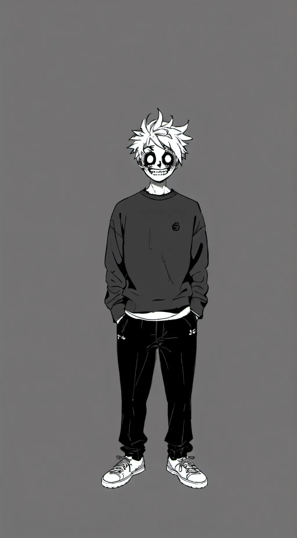 ai character: ¤Static¤ background