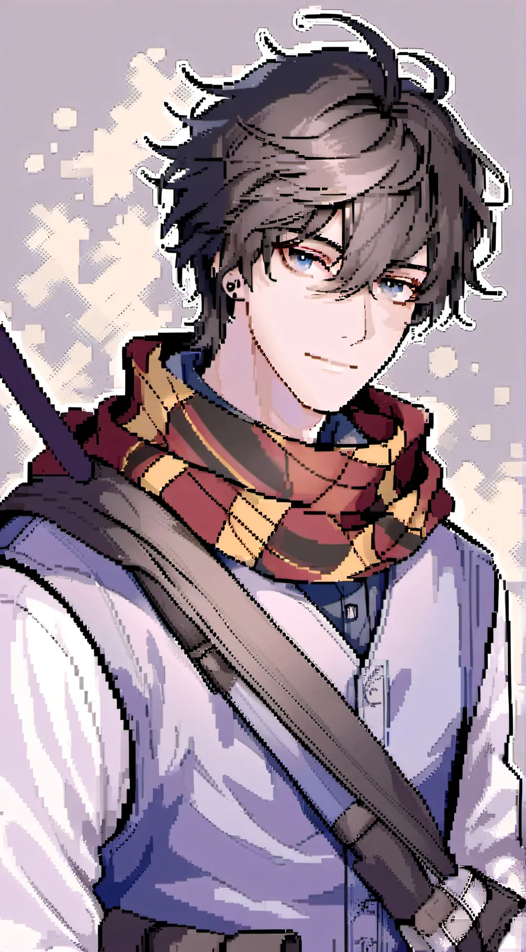 ai character: Oliver/Hogwarts background