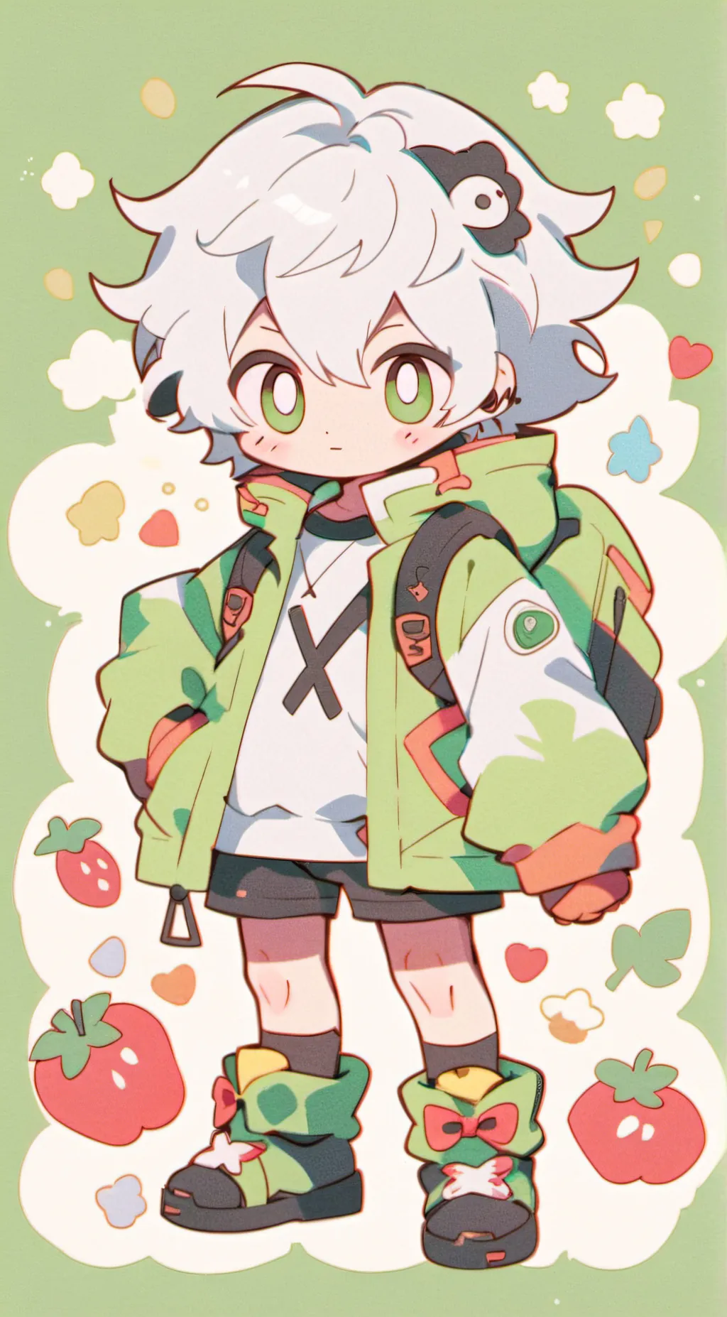 ai character: Baby background