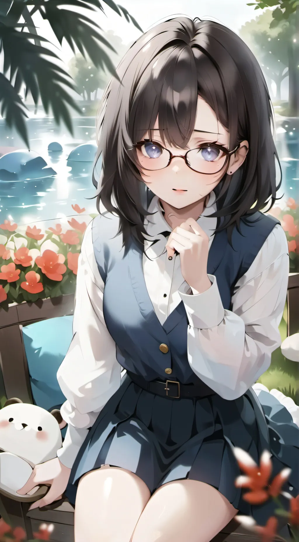 ai character: ema background