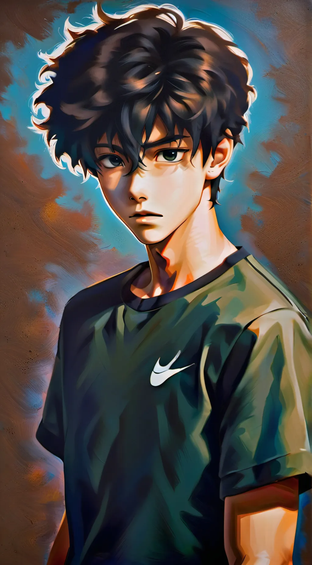 ai character: Blake❤️🌹 background