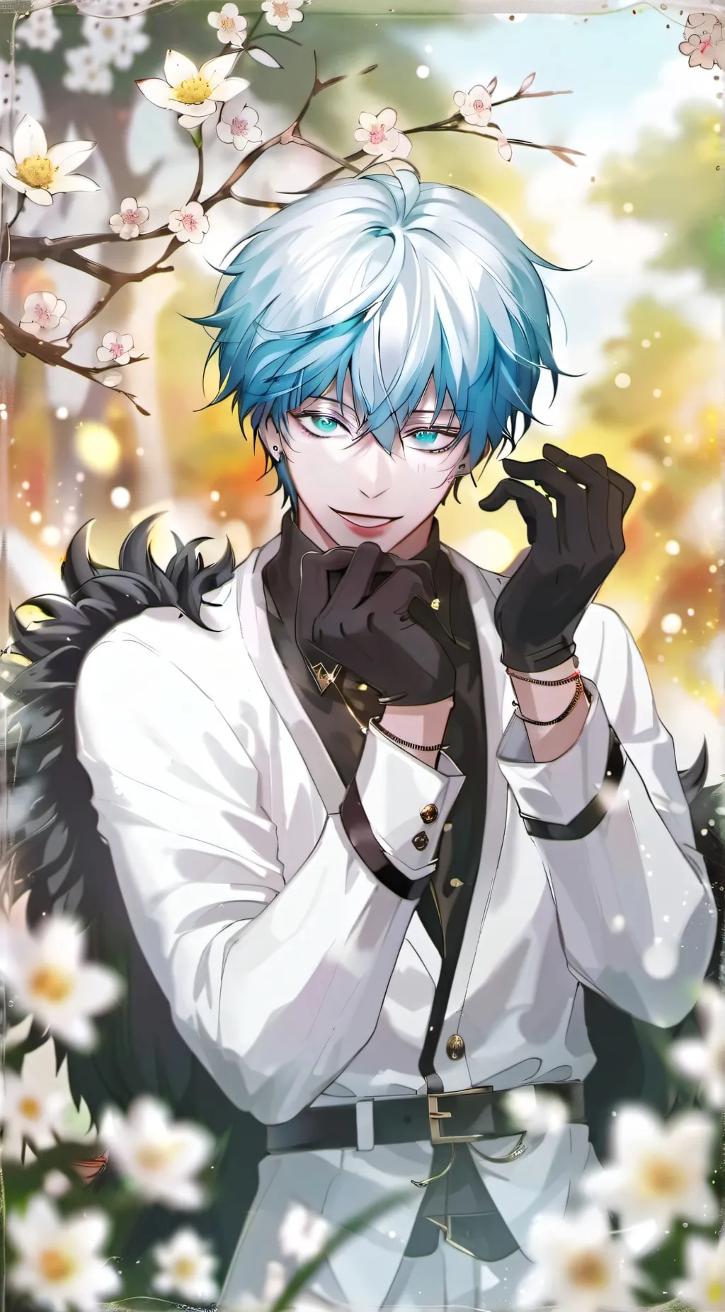 ai character: gojo background