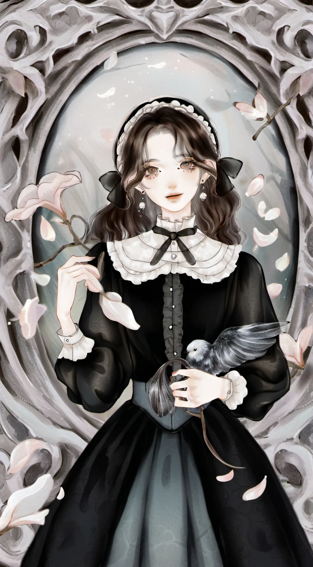 ai character: lily background