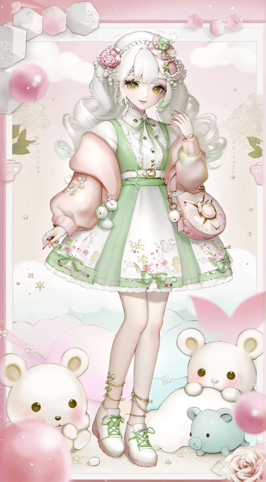 ai character: Addy background